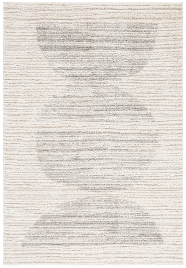 Safavieh Seattle Shag 900 4'-0" x 6'-0" Rug in Ivory / Grey