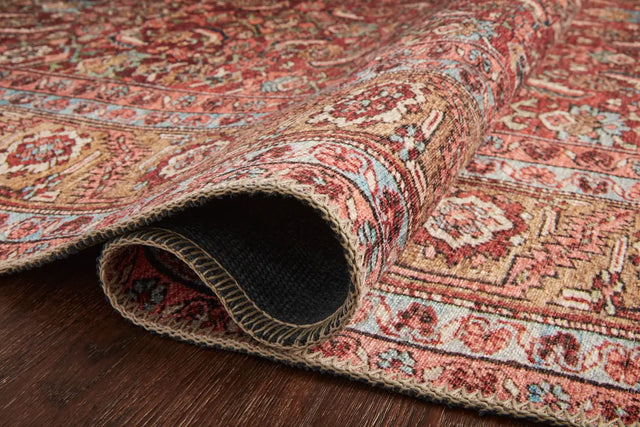 Loloi Loren Lq-06 Red / Multi Rugs - pile height