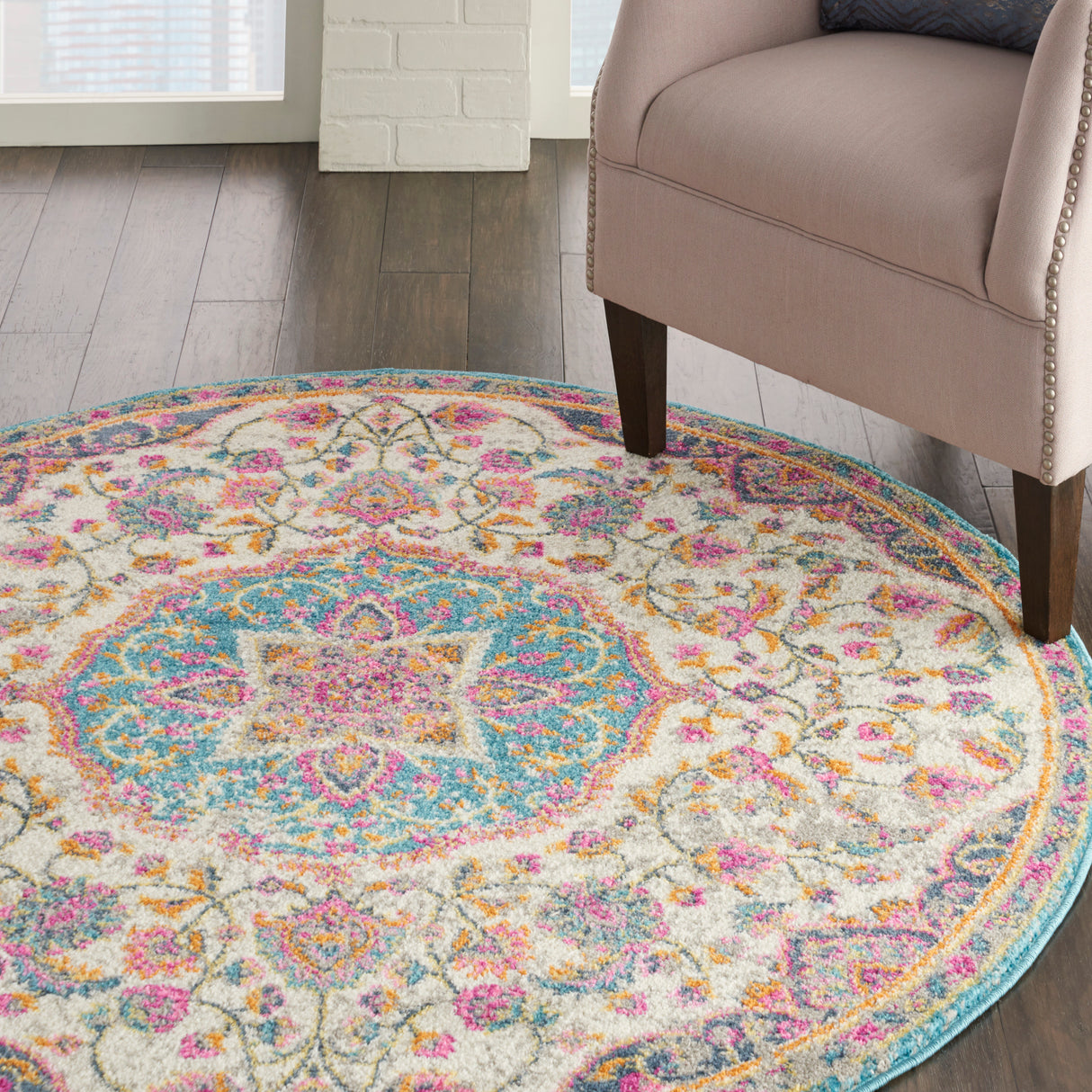 Nourison Passion Psn22 Ivory/Multi Rugs