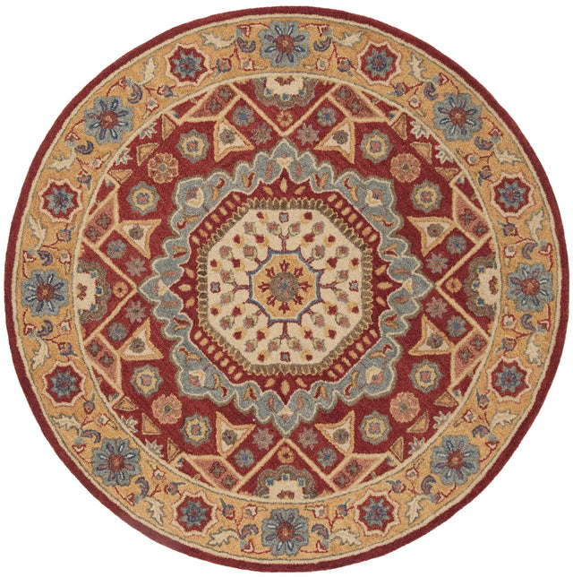 Safavieh Antiquity 6'-0" x 6'-0" Rug in Red / Orange