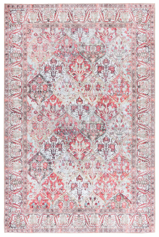 Safavieh Vintage Serapi 600 5'-1" x 7'-6" Rug in Red / Light Green