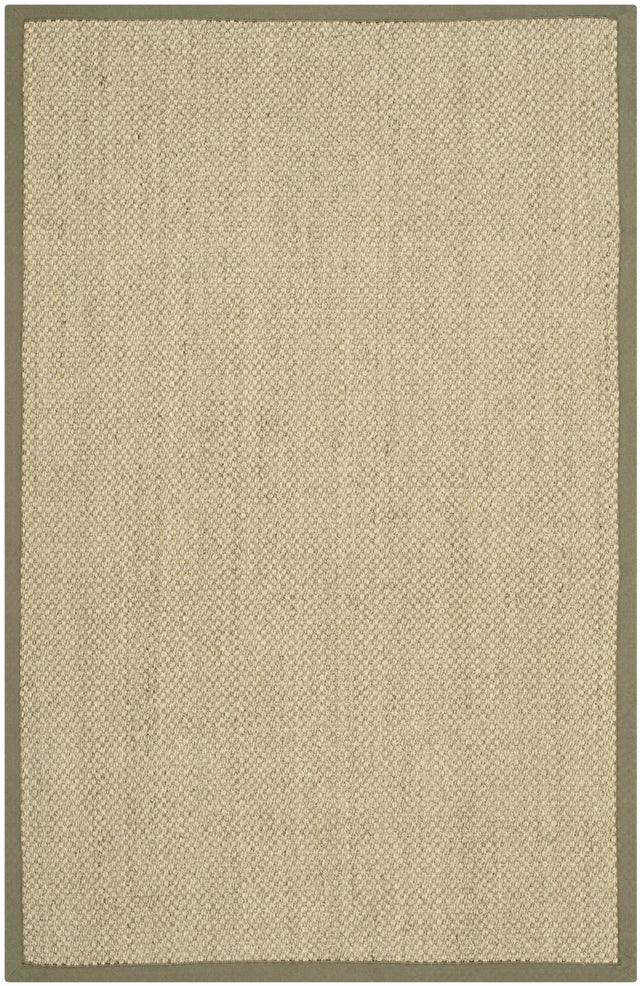 Safavieh Natural Fiber 3'-0" x 5'-0" Rug in Natural / Green