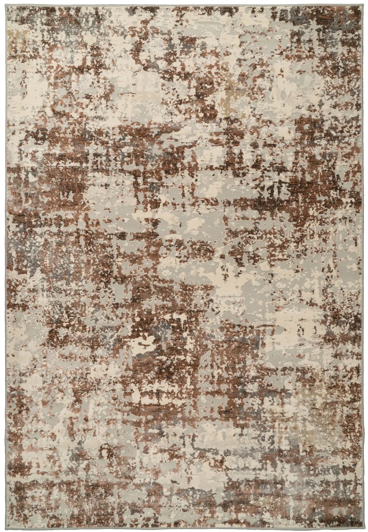 Dynamic Rugs Couture 52016 Ivory/Copper Rugs - Rectangular