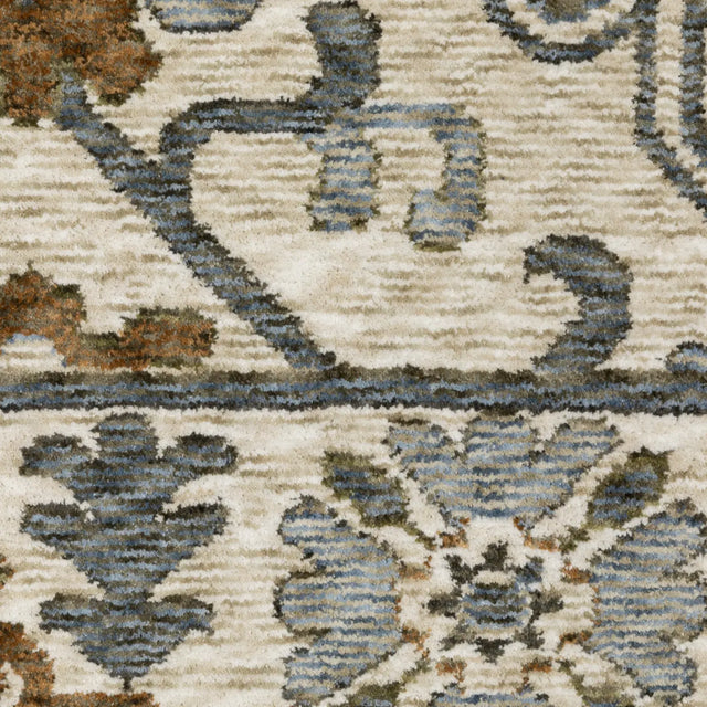 Oriental Weavers Sphinx HASTINGS HA02I Ivory Floral Rugs - room scene 2