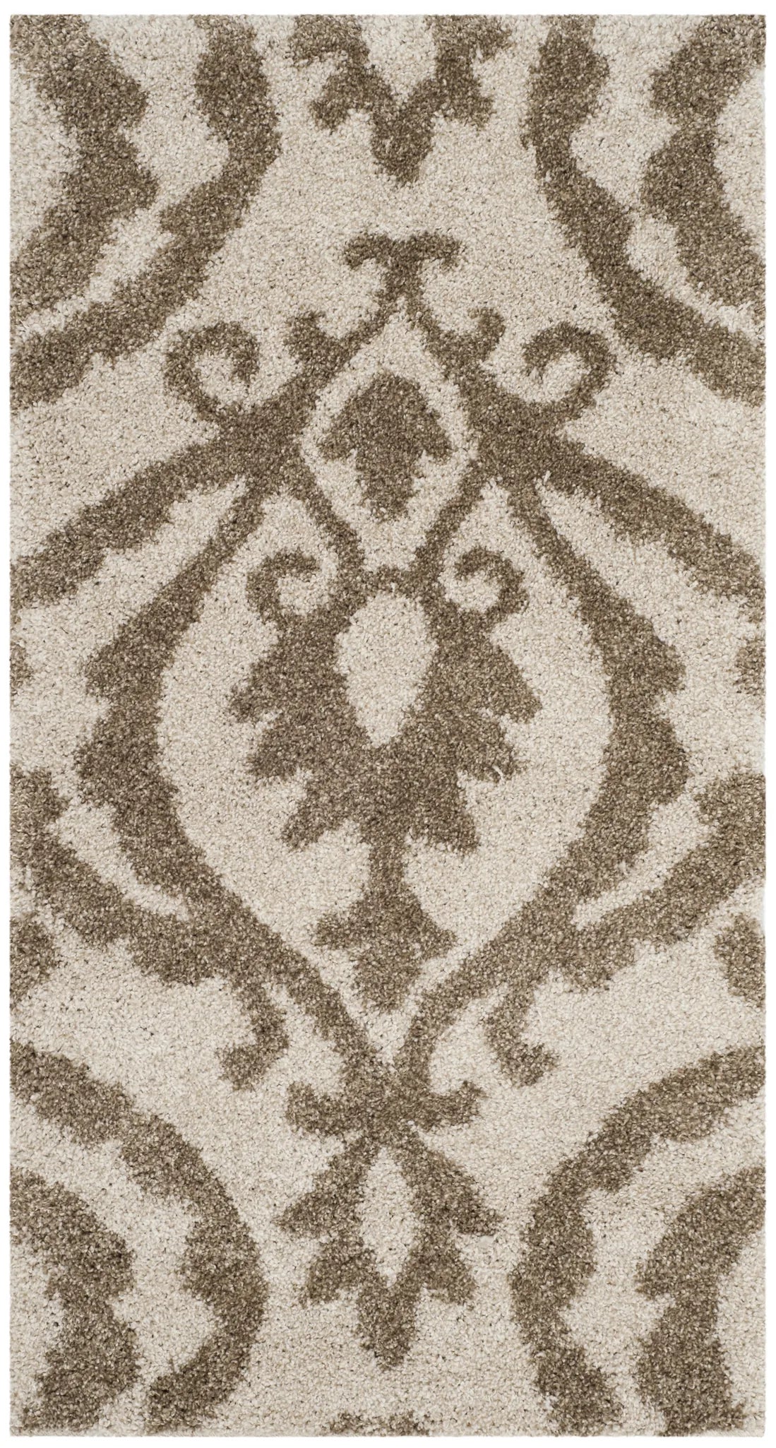 Safavieh Florida Shag 2'-3" x 4'-0" Rug in Cream / Beige