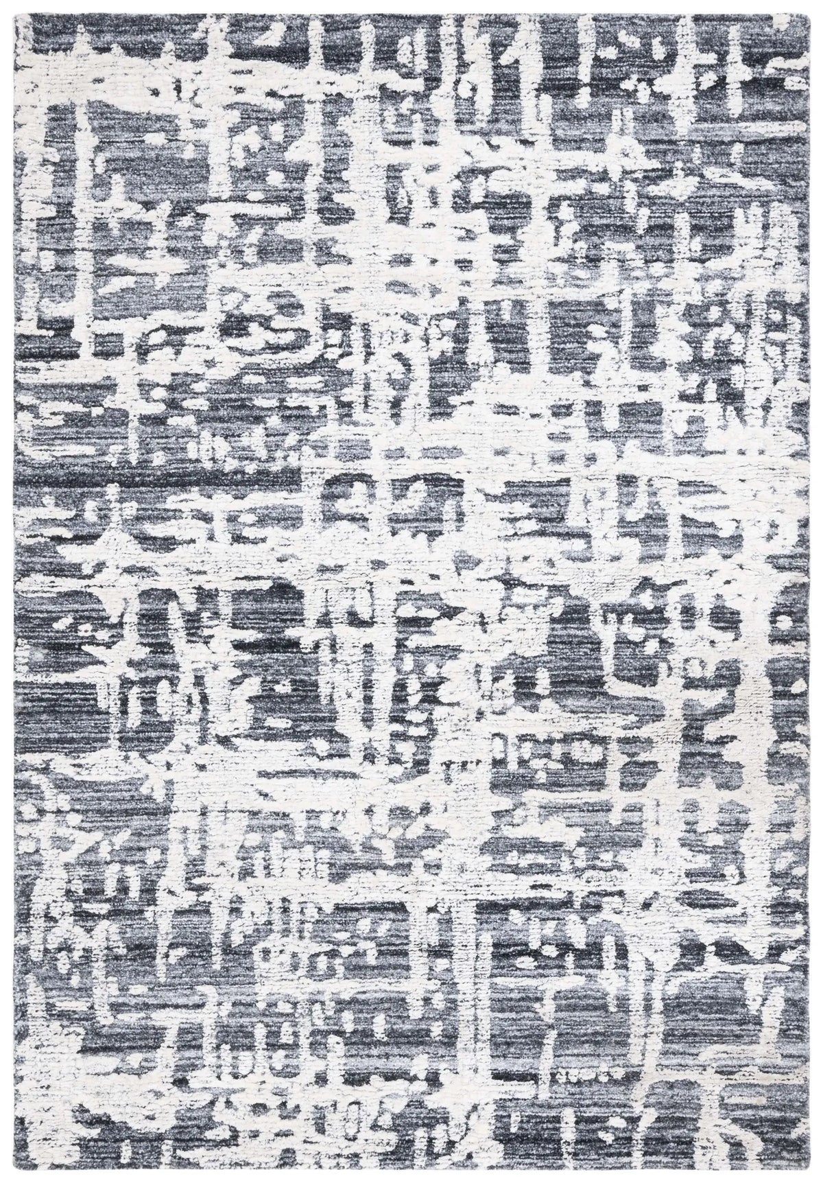 Safavieh Soho 4'-0" x 6'-0" Rug in Grey / Ivory