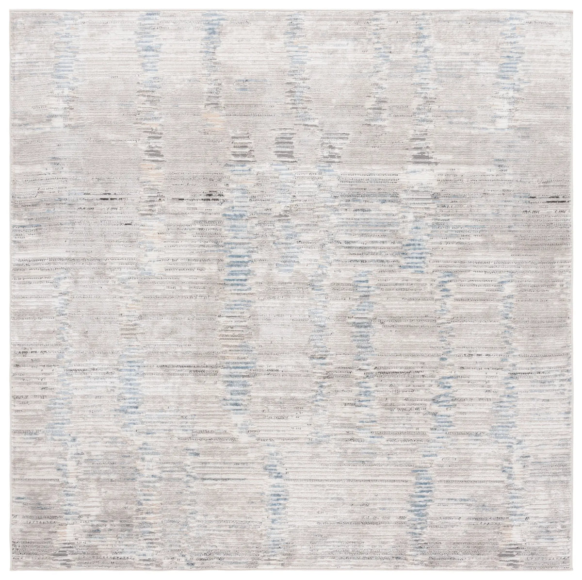 Safavieh Quincy 6'-7" x 6'-7" Rug in Ivory / Light Grey