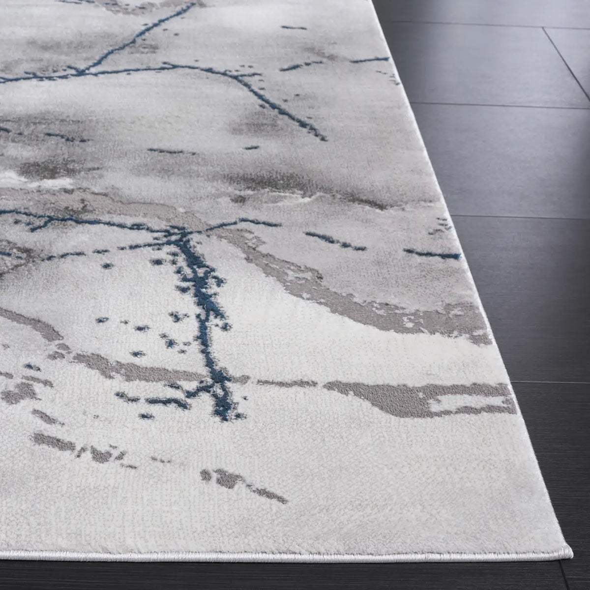 Safavieh Craft 4'-0" x 6'-0" Rug in Ivory Grey / Blue