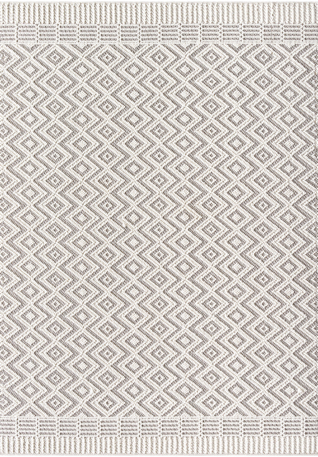 Surya Bouclair Bcr-2311 Ivory, Medium Gray, Light Gray Rug.