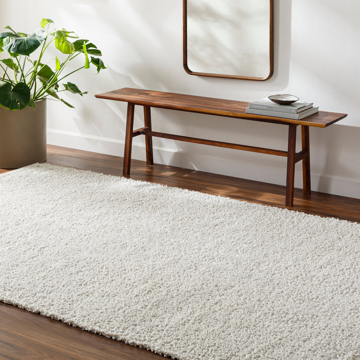 Surya Boculette Bct-2300 Light Silver, Light Grey Rug.