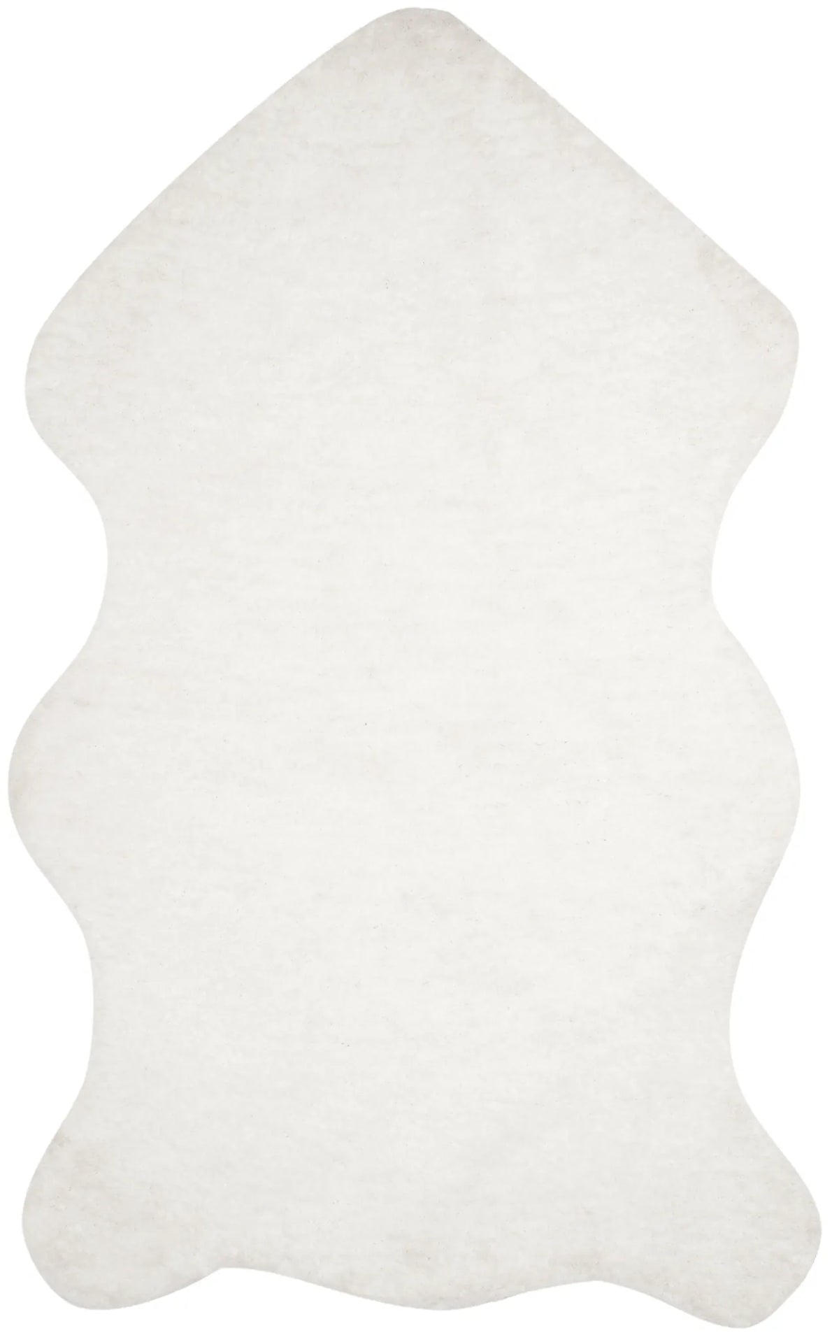 Safavieh Sheep Shag 5'-0" x 8'-0" Rug in Ivory