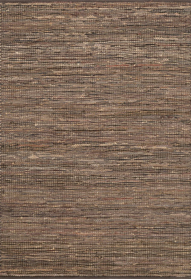 Loloi Edge ED-01 Brown Rugs - main flat