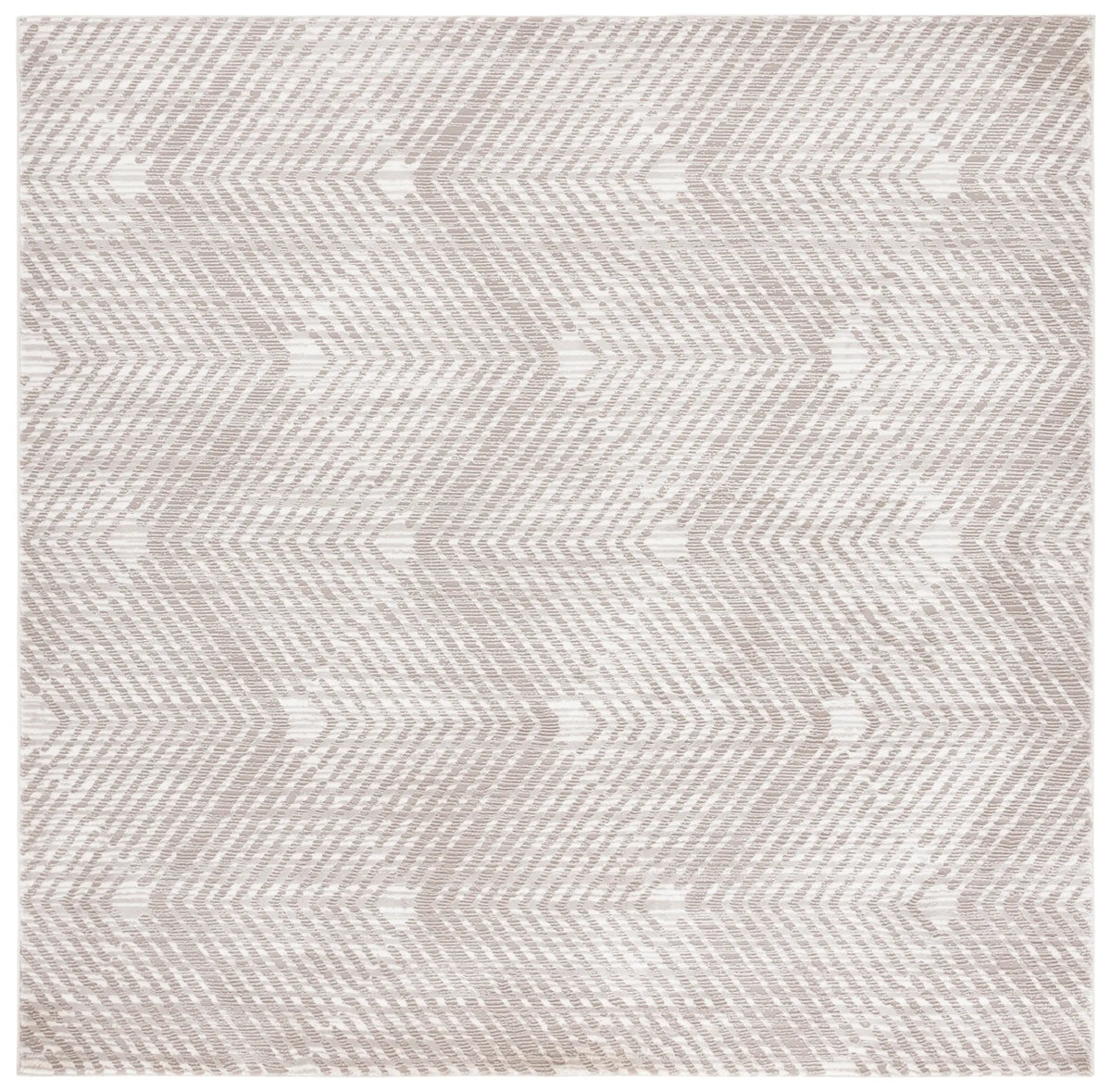Safavieh Revive 6'-7" x 6'-7" Rug in Taupe / Ivory