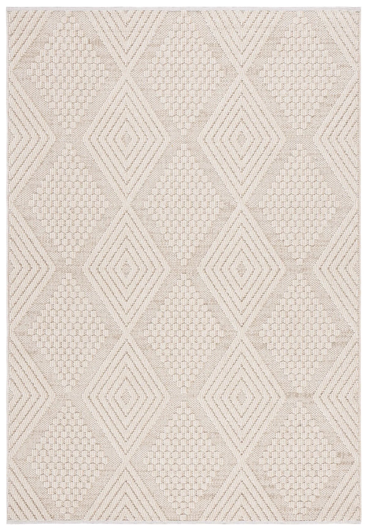 Safavieh Global 4'-0" x 6'-0" Rug in Beige / Ivory