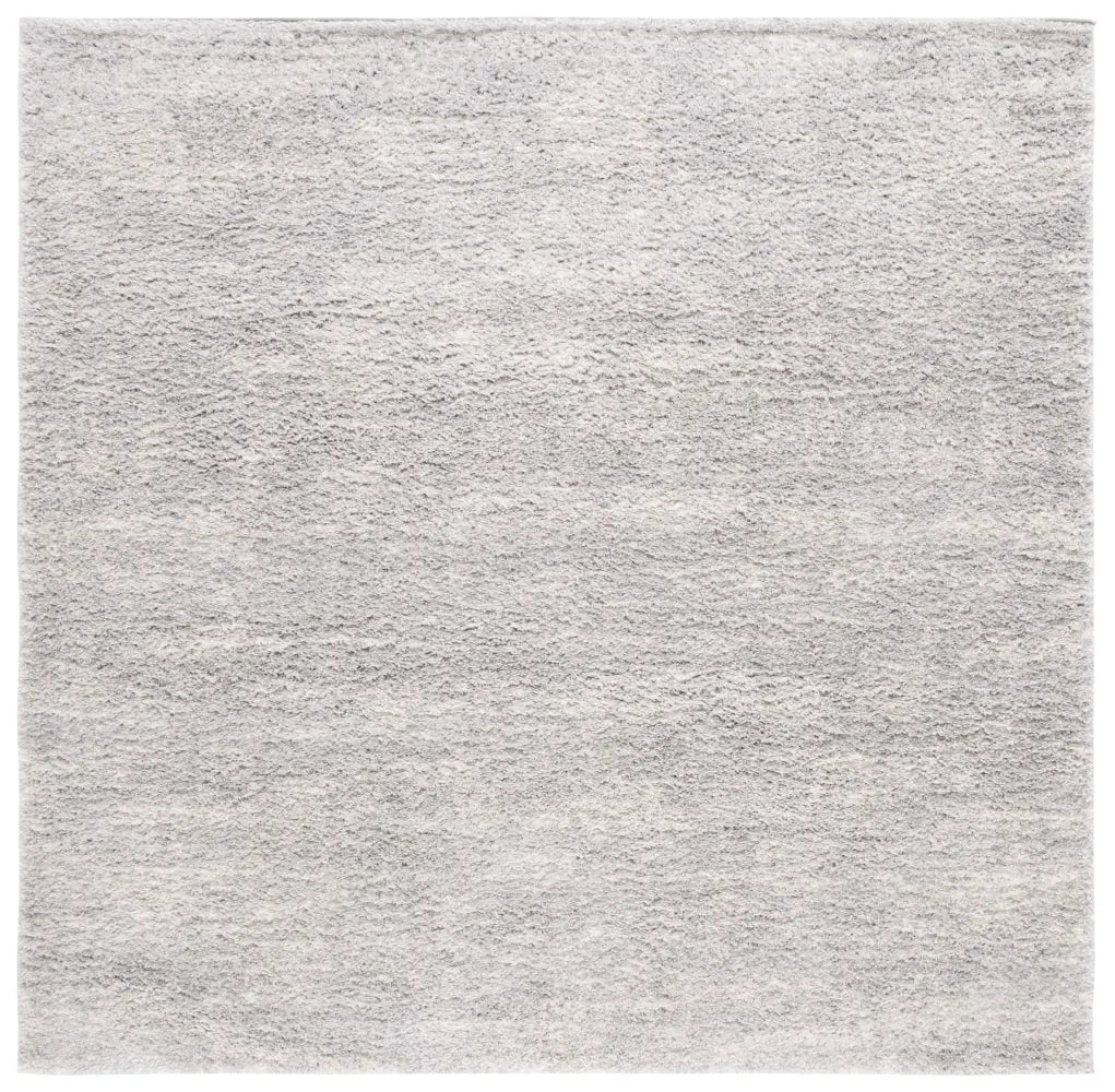 Safavieh Berber Shag 7'-0" x 7'-0" Rug in Grey / Ivory