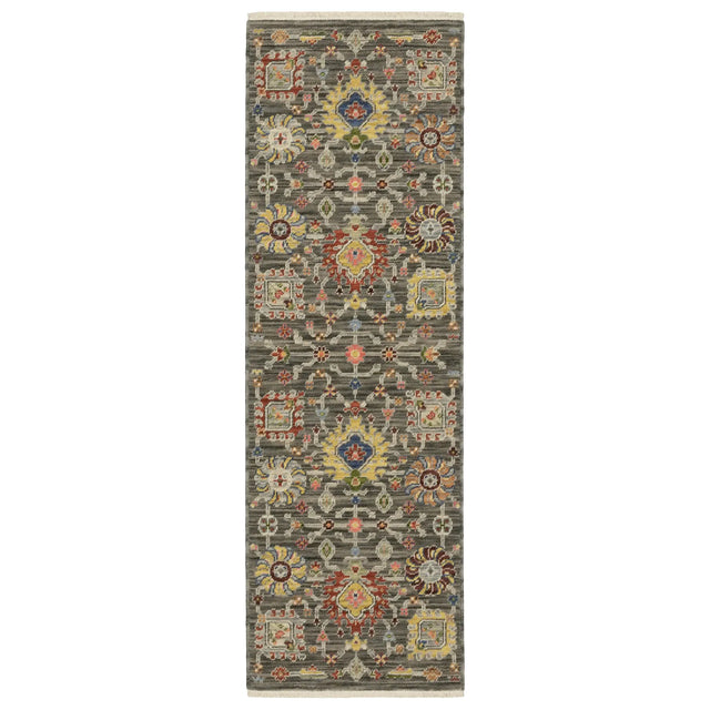 Oriental Weavers Lucca 8111K Grey/ Multi Rug - runner