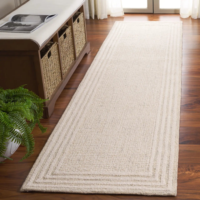 Safavieh Ebony 2'-3" x 9'-0" Rug in Grey / Ivory