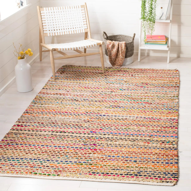 Safavieh Cape Cod 4'-0" x 6'-0" Rug in Natural / Multi