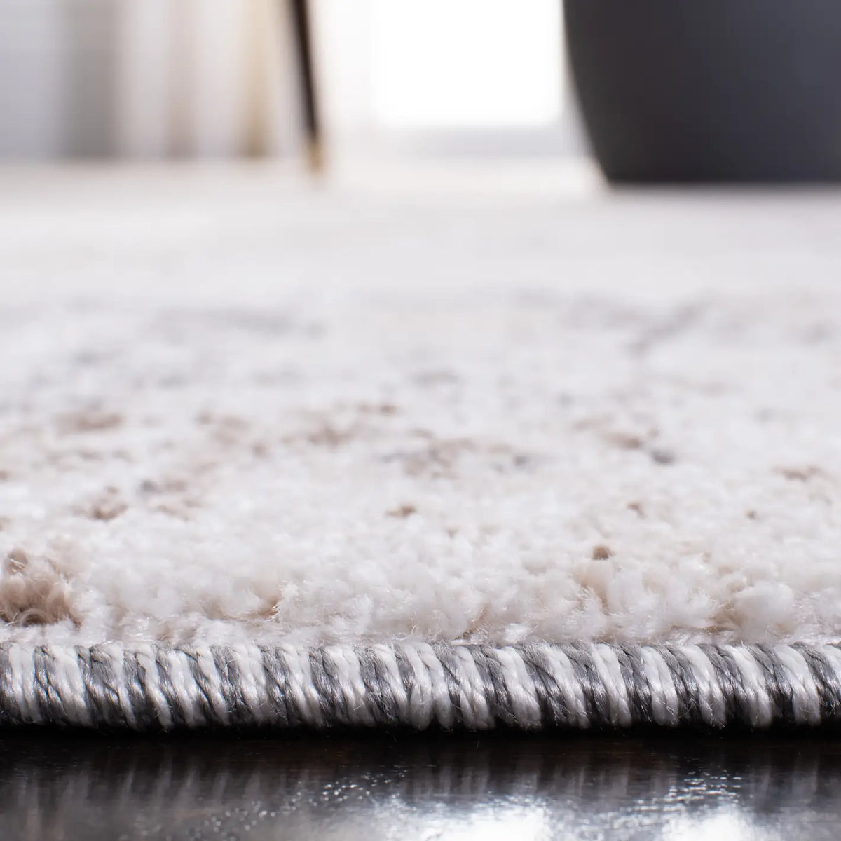 Safavieh Aston 4'-0" x 6'-0" Rug in Ivory / Grey