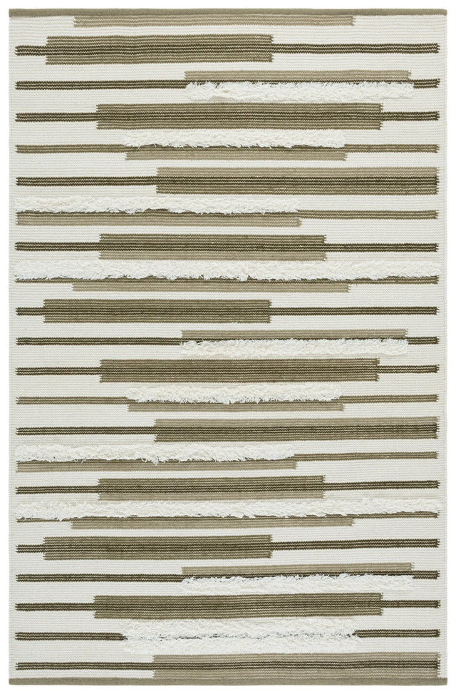 Safavieh Kenya 4'-0" x 6'-0" Rug in Olive / Ivory