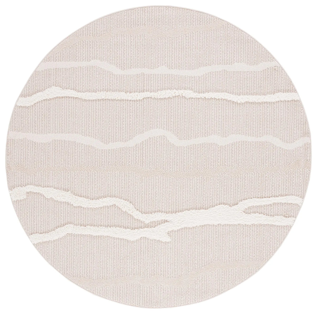 Safavieh Trends 10'-0" x 10'-0" Rug in Beige / Ivory