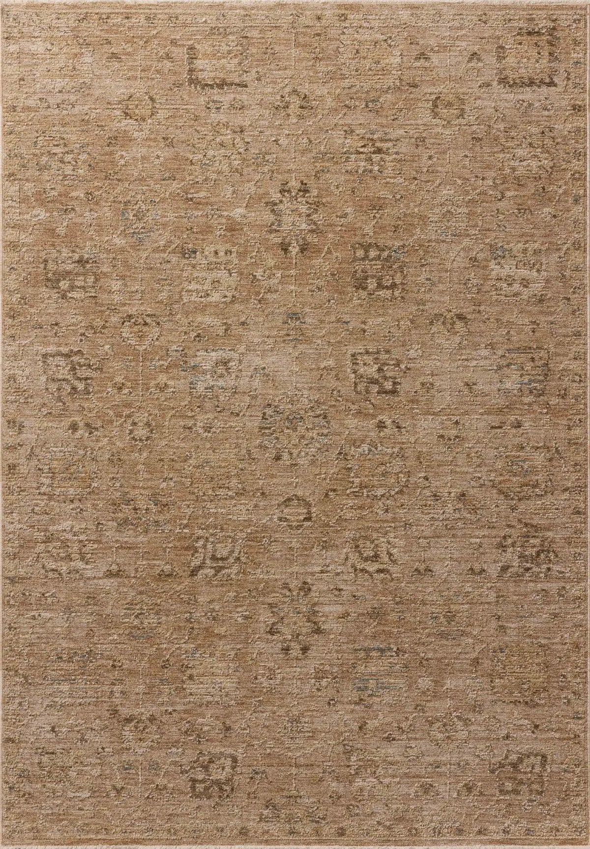 Loloi Willa WIA-01 Clay / Multi Power Loomed Rug - main flat
