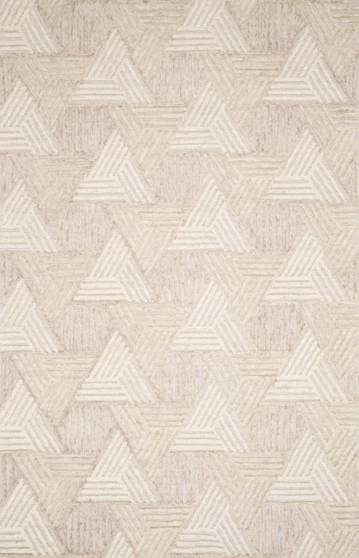 Loloi Ehren Ehr-04 Oatmeal / Ivory Rugs - main flat