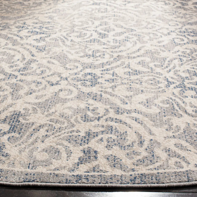 Safavieh Brentwood 5'-0" x 5'-0" Rug in Light Grey / Blue