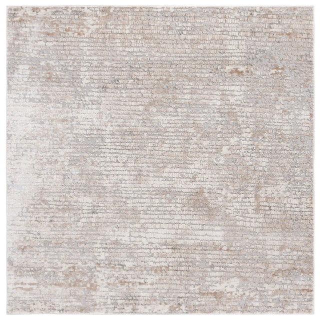 Safavieh Hanna 6'-7" x 6'-7" Rug in Grey / Dark Grey