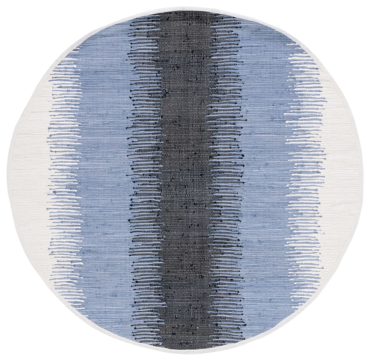 Safavieh Montauk 6'-0" x 6'-0" Rug in Grey / Black
