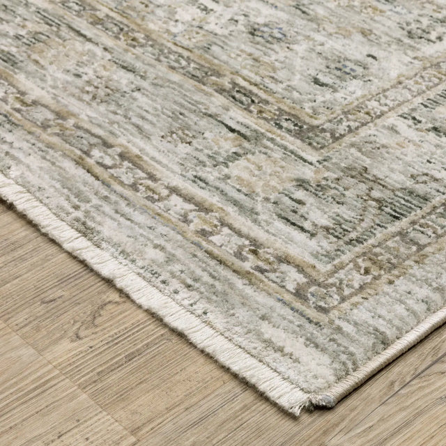 Oriental Weavers Sphinx Avalon AVA04 Beige Rugs - corner detail