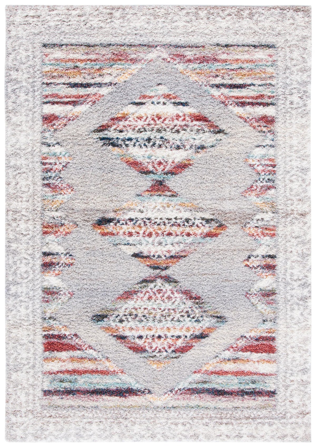 Safavieh Calista 4'-5" x 6'-5" Rug in Grey / Ivory