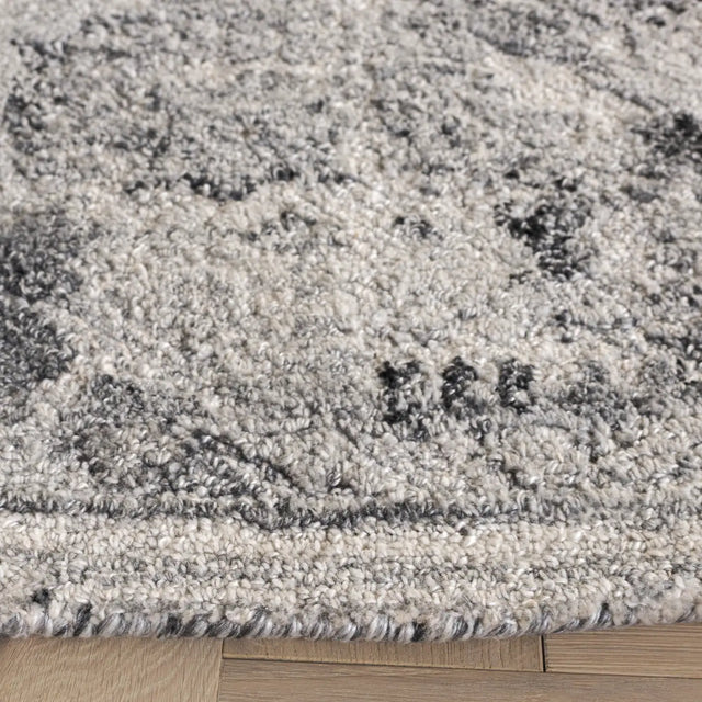 Safavieh Marquee 6'-0" x 6'-0" Rug in Light Grey / Charcoal
