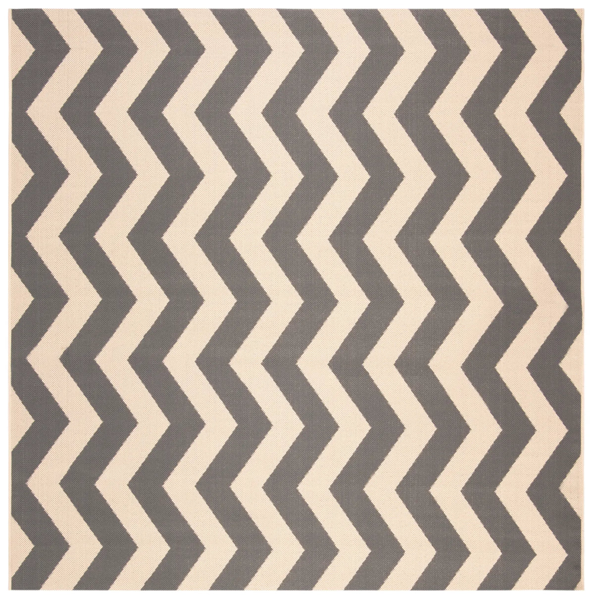 Safavieh Courtyard 6'-7" x 6'-7" Rug in Grey / Beige