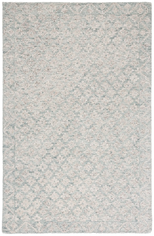 Safavieh Metro 4'-0" x 6'-0" Rug in Ivory / Light Blue