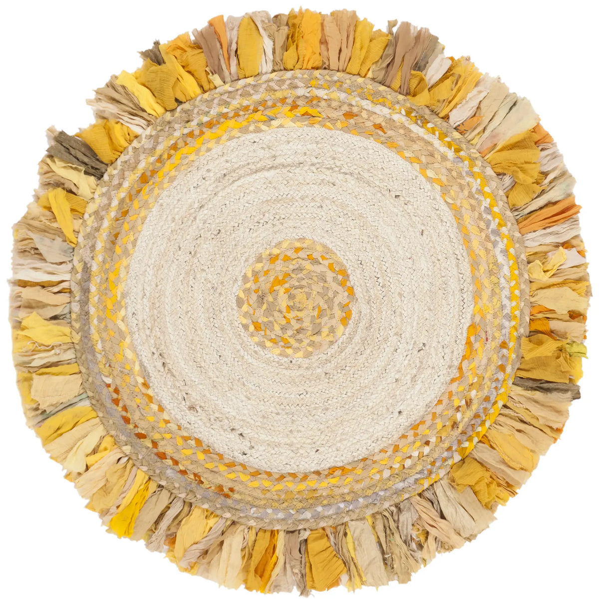 Safavieh Cape Cod 3'-0" x 3'-0" Rug in Gold / Natural