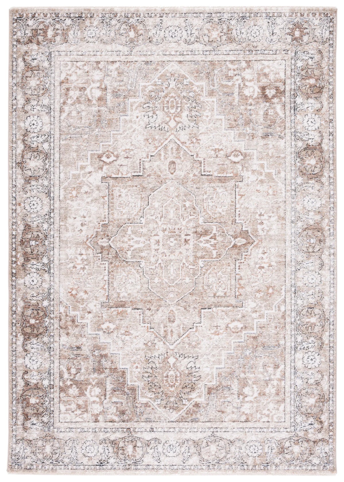 Safavieh Jasmine 4'-5" x 6'-5" Rug in Ivory / Beige