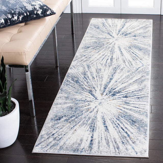Safavieh Amelia 2'-3" x 8'-0" Rug in Grey / Blue
