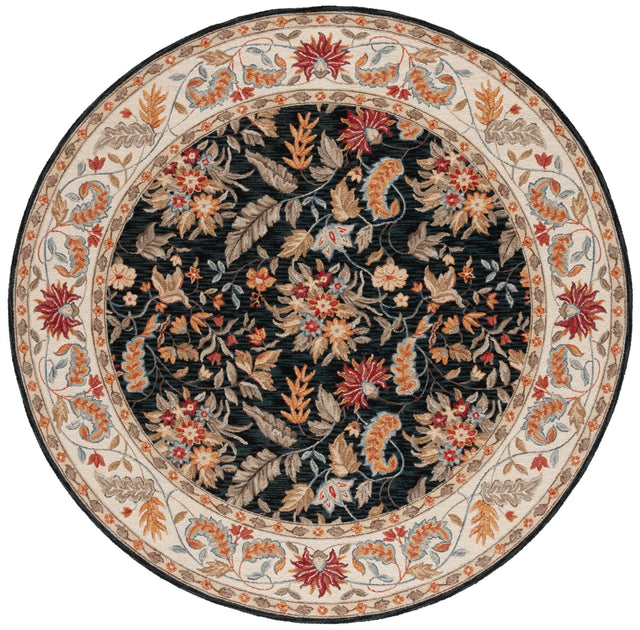 Safavieh Chelsea 8'-0" x 8'-0" Rug in Black