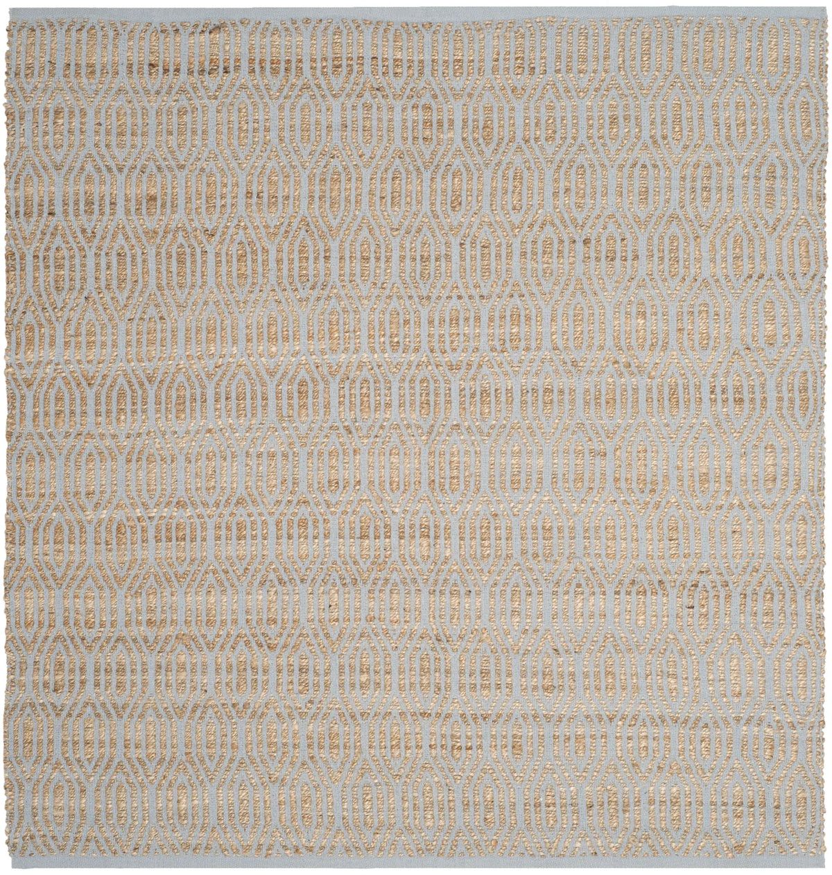 Safavieh Cape Cod 6'-0" x 6'-0" Rug in Silver / Natural