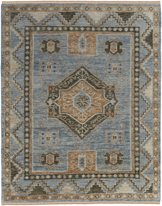 Feizy Fillmore Fil6935F Blue/Green Area Rug