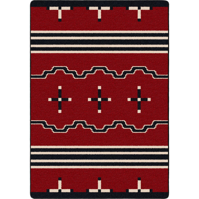 American Dakota Big Chief Red Rug