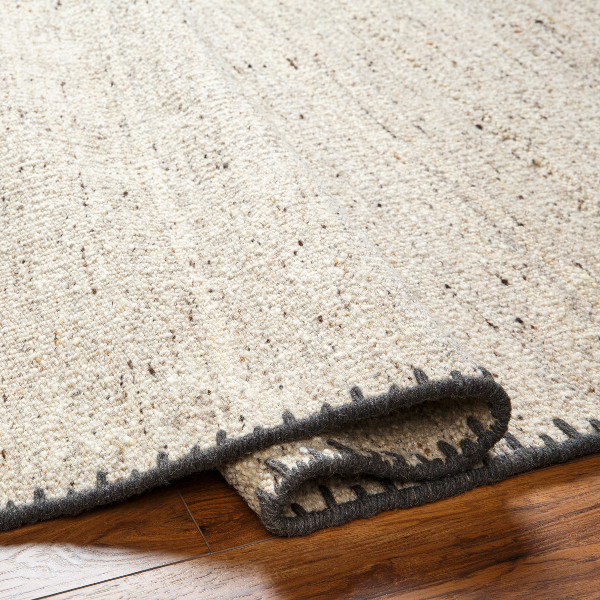 Surya Berkeley Bky-2300 Charcoal, Light Beige, Beige Rug.