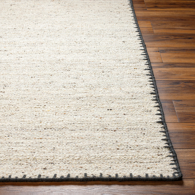 Surya Berkeley Bky-2300 Charcoal, Light Beige, Beige Rug.