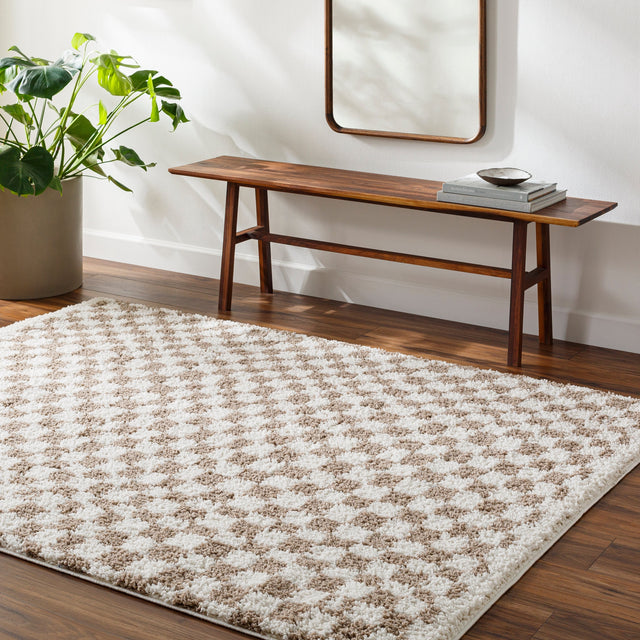 Surya Birmingham Bmm-2322 Ivory, Tan Rug.