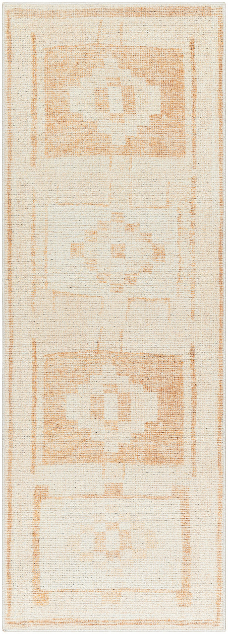Surya Solana Booc-2300 Burnt Orange, Ivory, Beige Rug.