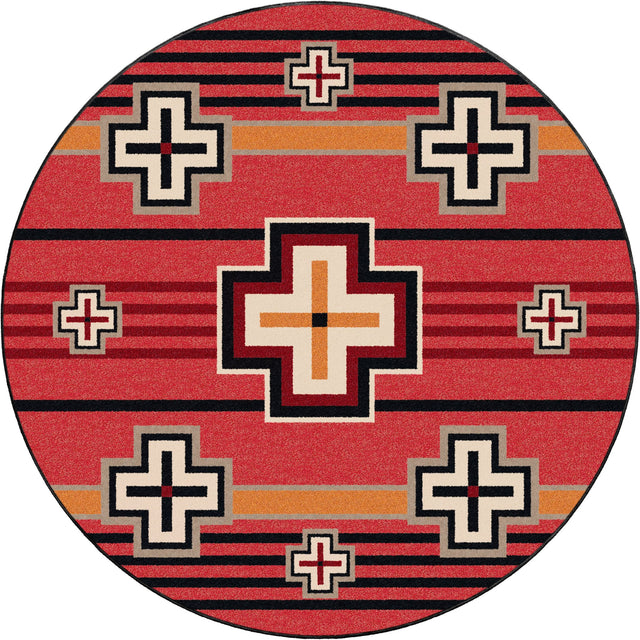 American Dakota Bounty Red Rug