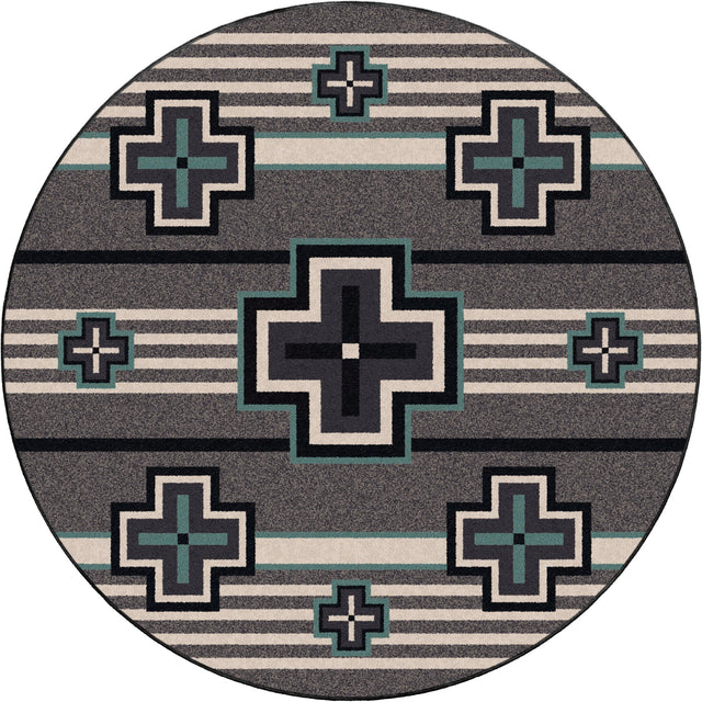American Dakota Bounty Turquoise Rug