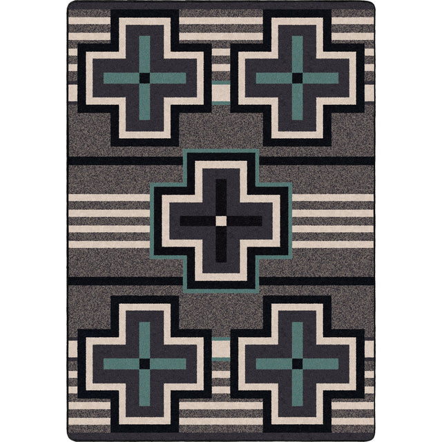 American Dakota Bounty Turquoise Rug