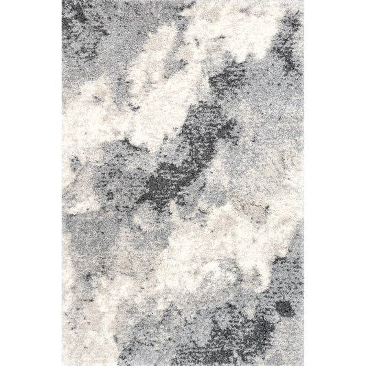 Nuloom Sidonie Abstract Clouds Ozbz03A Light Gray Area Rug